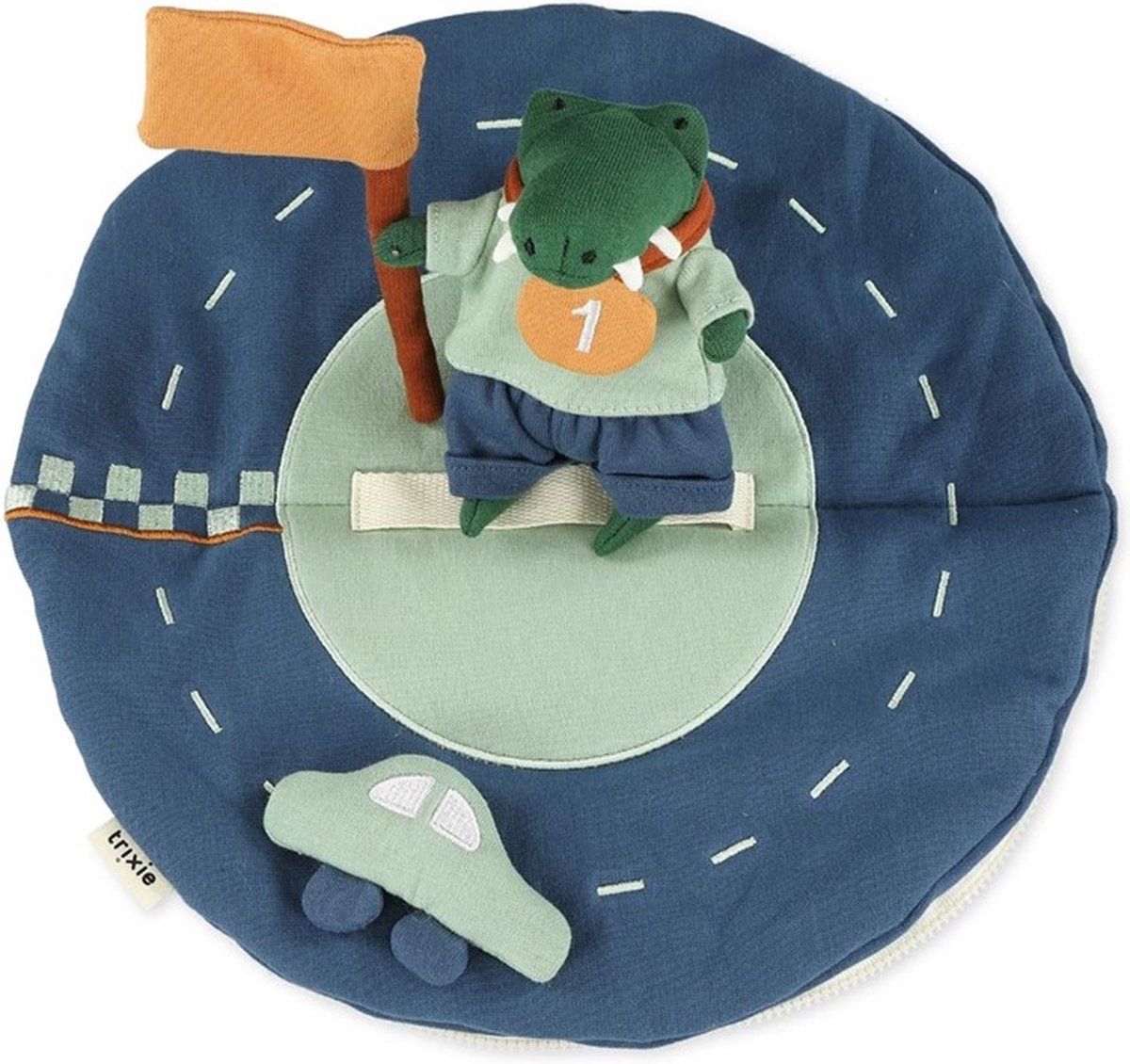 TRIXIE Puppet World Medium Race - Blauw - Katoen - 2022