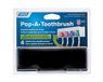 Camco 57207 Houder (Pop Hygiënisch, Geschikt voor 4 Tandenborstels), Zwart