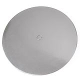 LOYAL Cake Board Round Taartonderlegger, Silver, Ø 25 cm, 10 Stuks