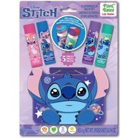 Top1Toys Stitch Lipbalsem 4 stuks met 3D tinnen doosje