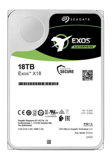 Seagate Enterprise 18TB 3.5" Hard Drive - ST18000NM004J