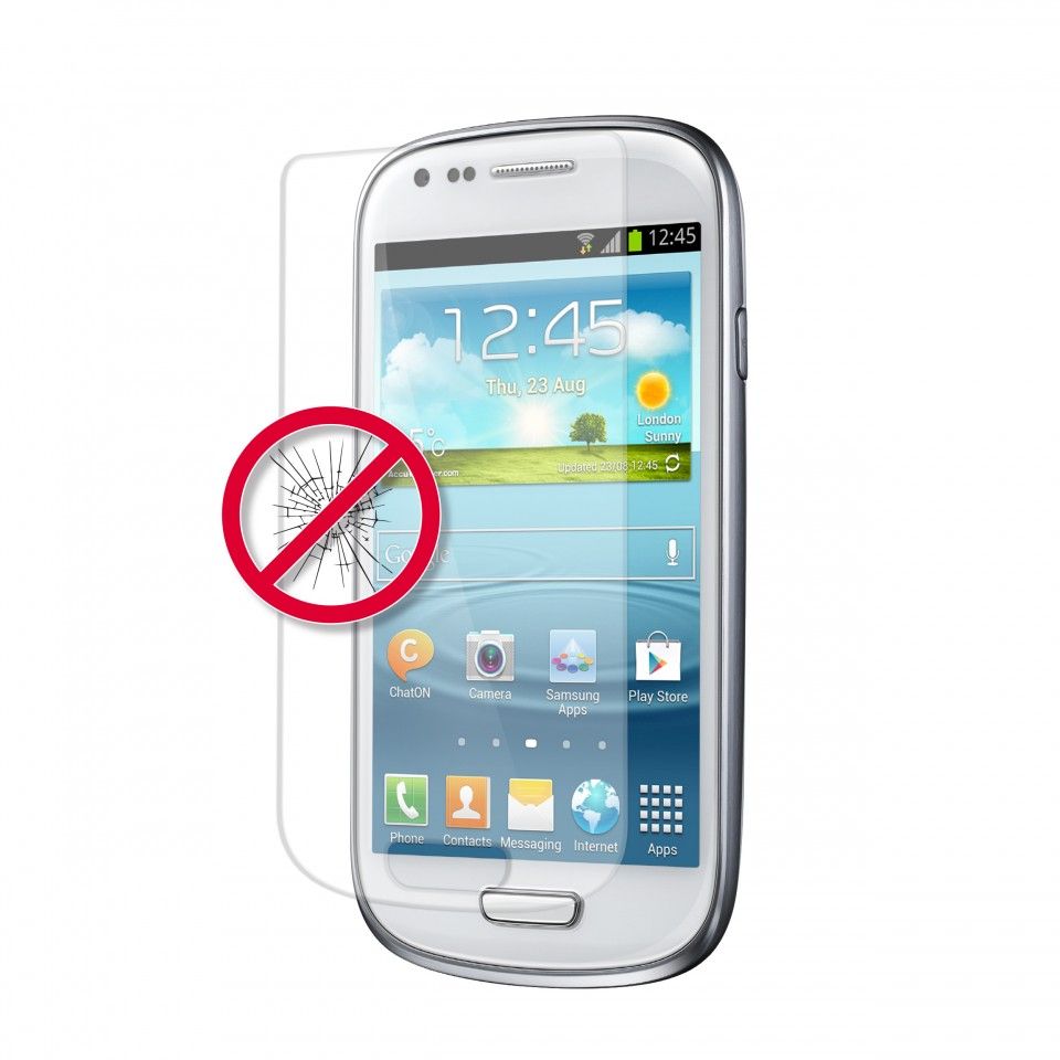Puro Screenprotector voor Samsung Galaxy S3 Mini - Transparant