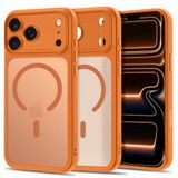 TechProtection Tech-Protect Coque iPhone 17 Pro/18 Pro MagPeak MagSafe CC - Orange cosmique mat