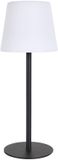HOME DECO FACTORY LED tafellamp - Zwart - Kunststof - 40 cm - Oplaadbaar via USB-C