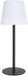 HOME DECO FACTORY LED tafellamp - Zwart - Kunststof - 40 cm - Oplaadbaar via USB-C