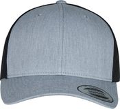Flexfit - Retro Trucker 2-Tone heather/black one size Trucker pet