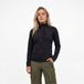 Poederbaas Outdoor Vest Dames - Waffle Jacket - Zwart - Maat M