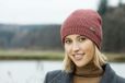 Eisglut Dames Gebreide Muts met Fleece Voering - Beige