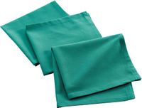 Livettti.NL Livetti.NL 3xServetten Table Napkin 3 Stuks 40x40cm Katoen Groen