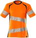 Mascot Accelerate Safe T-shirt 19092-771 - haute visibilité orange/bleu marine foncé - 2XL