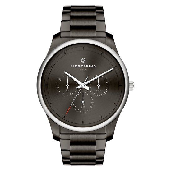Liebeskind Dameshorloge Grijs Staal 4 cm - 32023077