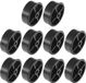 cyclingcolors 10x kunststof wielen 45mm zwarte rolgeleider rolmeubel bed schuifdeur lade kast