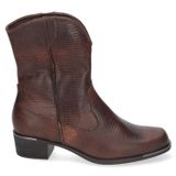 Durea Dames Enkellaars Durea 9753-995-1268 Cognac - Maat 5