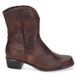 Durea Dames Enkellaars Durea 9753-995-1268 Cognac - Maat 5