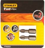 Stanley FatMax Philips Boor bit 25mm (STA62021) 2 stuks