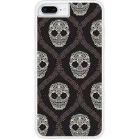 Apple iPhone 6 Floral skull Verstevigd hoesje met sublimatie bedrukking