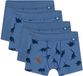 Sanetta Boxershorts Verpakking van 4 Blauw Kinderen Maat 104
