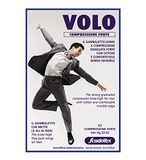 Scudotex Chaussettes de compression pour hommes, noir, 3-60 g
