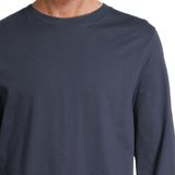 Schiesser Heren pyjama Night & Home grijs / donkerblauw