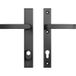 AXA kerntrekbeveiliging veiligheidsbeslag PC 110mm Zwart* (Set)