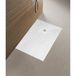 Wiesbaden Stonea Receveur de douche - Antidérapant - Composite - 900x1200x30mm - Réductible - Blanc mat