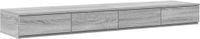 vidaXL Bedlades Grijs Sonoma 160 x 36,5 x 16,5 cm Bewerkt hout