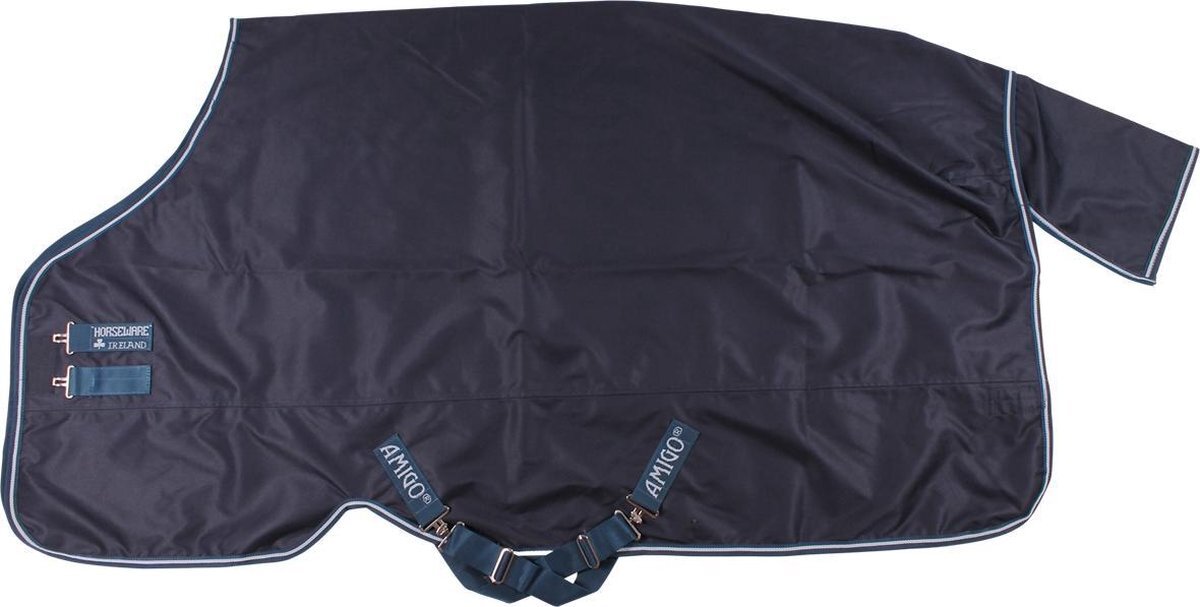 Horseware Products LTD Horseware Amigo Bravo 12 Original Lite 0g 130/183 cm Donkerblauw-Wit