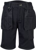 Portwest PW3 Korte Werkbroek met holsterzakken PW345 - Zwart - 30