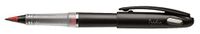 Pentel TRJ50-BO Tradio Stylo veerpen, schrijfkleur: rood, kleur behuizing: zwart