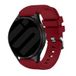 Strap-it Amazfit Bracelet silicone sergé Amazfit Active (bordeaux)