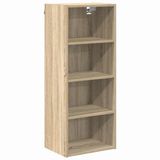 vidaXL Hangkast Sonoma Eik 40 x 29,5 x 100 cm Bewerkt hout