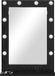 vidaXL Miroir de maquillage Chêne noir 70 x 50 x 18 cm Rectangulaire