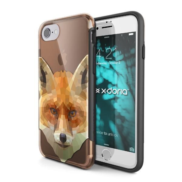 X-Doria iPhone 7 hoesje zwart