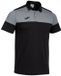 Joma Crew V Korte Mouw Poloshirt Zwart, Grijs XL Man