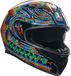 AGV K3 E2206 Mplk Rossi Winter Test 2018 Integraalhelm - Helm