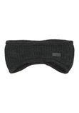 Sterntaler gebreide hoofdband baby muts, grijs (antraciet melange 592), 47/49