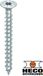 Heco Topix-Plus Schroeven - Hecodrive platverzonken kop - 5x 20mm - Voldraad (200 stuks)