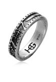 Haze & Glory Ring 'Foresight' zilverkleurig