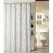 MSV 140115 douchegordijn, polyester + kunststof, 180 x 200 x 0,1 cm, inclusief 12 ringen