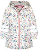 Playshoes Kinderoutdoorjas met bloemenmotief 407416