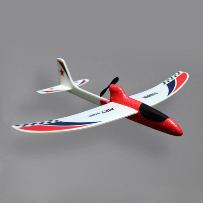 Halolo RC Vliegtuig Glider - DIY Speelgoed Plooibaar Rood