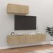 Prolenta Maison Exclusive - Ensemble de meubles TV 3 pcs Chêne sonoma Bois d'ingénierie