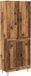 vidaXL Highboard Eikenhout 69,5 x 34 x 180 cm