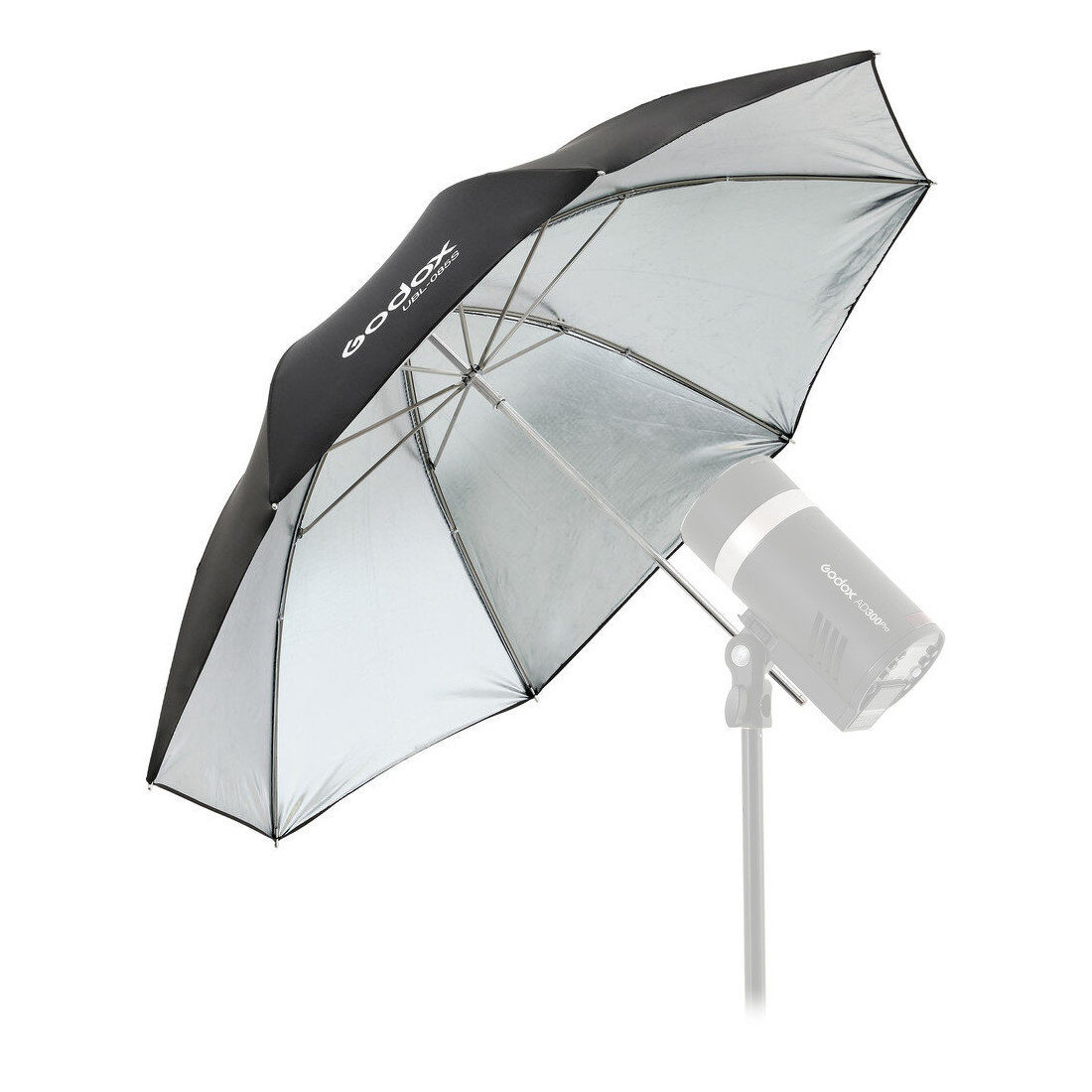 Godox UBL-085S Paraplu Zilver/Zwart (85cm)