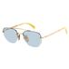 David Beckham Zonnebril DB 1078/S IDA/QZ Goudkleurig Blauw Metaal/RVS