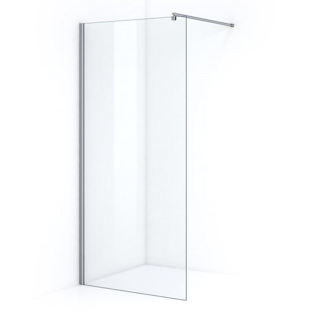 Maxaro Inloopdouche Onyx 103cm Veiligheidsglas 6mm Chroom