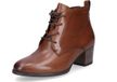 Tamaris - Femme - Bottes de motard - Cuir - Marron - Taille 37