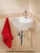 Wiesbaden Porta set de lavabo complet 35x35cm céramique blanc