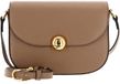 FURLA Leren schoudertas Vitello Night Moonlight Crossbody Bag Toffee bruine