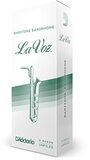 La Voz Baritone Saxophone Reed, Medium Hard, 5 Pieces